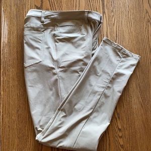 Beige lululemon pants